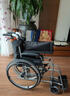 鱼跃 (yuwell)手动轮椅车H062折叠老人轻便免充气铝合金旅行手推代步 实拍图