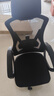 锦汐 电脑椅家用办公椅子靠背人体工学椅学习转椅老板座椅游戏电竞椅 【可后躺】黑框黑网 实拍图