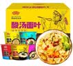 HUAWEIFANG 华味坊紫菜酸汤面叶整箱装批发速食方便面味泡面桶装 【12桶】多口味组合 可备注 实拍图