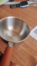 不锈钢泼油小锅热油专用锅奶锅热奶锅家用牛奶迷你小锅淋油神器 7cm 300ml 实拍图