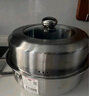 美厨（MAXCOOK）蒸锅 加厚不锈钢28CM单层蒸锅火锅汤蒸锅 燃气灶电磁炉通用 实拍图