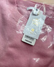 优衣库女装羊绒圆领针织衫/长袖毛衣毛衫479160 12 桃红色 M 实拍图
