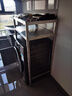欧品缘不锈钢储物架厨房置物架家用烤箱微波炉架多层冰柜洗衣机架 高150三层 长60宽30 内径减10 实拍图