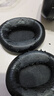 魔律适用于漫步者W800BT耳机套k830耳罩头梁垫W808BT PLUS耳机海绵套配件 W800BT Plus黑色耳套【打孔版】 实拍图