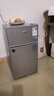 志高（CHIGO）小冰箱迷你小型家用冷藏冷冻两用宿舍出租房用双门办公室电冰箱节能省电 【店长推荐】48L银色【三天约一度电】 实拍图