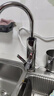 奥克斯（AUX）电热水龙头热水器加热水龙头快速热水变频恒温厨房下进水 【大屏数显】电镀银+漏保插头+万向喷头 实拍图