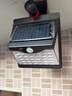 雷士（NVC）太阳能灯壁灯感应户外家用庭院灯农村室外LED投光灯光控+人体感应 实拍图