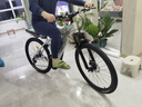 凤凰上海凤凰山地车自行车男士女式学生成人变速宽胎越野公路赛单车 【钢架/全套竞速轴承】条轮消白 26寸24速【建议身高158-188cm】 实拍图
