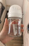 贝亲（Pigeon）新生儿 防胀气宽口径玻璃奶瓶160ml SS号奶嘴 0个月+ AA260 实拍图