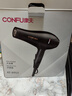 康夫（CONFU）电吹风机家用大功率2200W冷热风专业发廊级理发店恒温吹风筒机KF-8953 【家用发廊】大风力速干专业款 黑金 实拍图