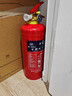 洪湖 25年干粉灭火器3公斤家用灭火器3KG车载灭器私家车用 MF/ABCE3 实拍图