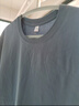 【大牌清仓】夏季纯棉男女休闲短袖T恤情侣潮流百搭ins圆领半袖 雾霾蓝 4XL 175-200斤 实拍图