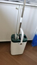 美丽雅净污分离平板拖把带桶一套36cm2布刮水一体家用一拖净免手洗墩布 实拍图