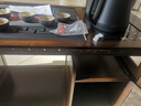 春莎移动茶台家用实木茶水柜小茶桌带轮茶车功夫茶几茶具套装烧水一体 【120长】乌金石+防烫电器+黑陶 实拍图