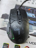 英菲克（INPHIC）PG9有线游戏鼠标 电竞宏 右手通用型 rgb吃鸡/lol/csgo台式笔记本通用 12800DPI 黑 实拍图