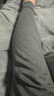 红豆内衣男纯棉全棉保暖裤舒适柔软弹力透气单条秋裤 深麻灰 实拍图