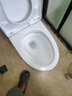九牧（JOMOO）马桶家用一级水效防臭卫浴虹吸式马桶坐便器大冲力抗菌卫生间坐厕 【双旋暴风-无棱内壁】11396 305坑距(2515城包安装) 实拍图