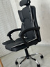 锦汐电脑椅办公椅子电竞椅家用人体工学椅老板椅主播靠背椅皮革转椅 黑色+4级杆+乳胶【升级猫抓皮】 实拍图