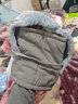 花语志保暖防风帽骑行雷锋帽防寒面罩骑车帽子冬季女风雪围巾围脖一体男 加厚骑行保暖帽【深灰色】 实拍图