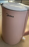 美的（Midea）电热水壶电水壶烧水壶养生双层防烫 0涂层 食品级304不锈钢1500W快速沸腾1.7L大容量 年货 HJ1705 实拍图