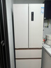 美菱（MeiLing）小确杏502L法式多门冰箱大容量双系统70cm宽制冰超薄零嵌入底部散热白色BCD-502WFPU9CZX国家补贴 实拍图