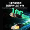 绿联 七类工业级高柔纯铜网线 CAT7类万兆屏蔽网络连接线成品网线 电脑宽带家用成品跳线1.5米 35594 实拍图