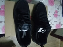 安踏男鞋休闲运动鞋皮面保暖防水板鞋跑步鞋子男户外训练体测鞋 -8黑（网面） 43 实拍图