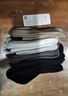 莫代尔7双袜子男士100%纯棉秋冬款保暖运动防臭袜子透气商务中长筒袜 实拍图