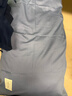 海澜之家（HLA）枕头套全棉磨毛纯棉枕套48x74cm水洗棉枕套春秋四季通用透气枕套 【全棉超柔枕套】宝石蓝+浅灰 一只装 实拍图
