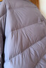 优衣库女装羽绒茄克/柔软面料外套夹克479212 71 浅蓝紫色 M 实拍图