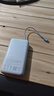 小米（MI）【3C认证】小米充电宝 自带线 快充版 20000 33W 浅灰色 可上飞机/火车 可充手机平板笔记本耳机 实拍图