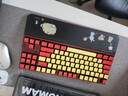 黑峡谷（Hyeku）X3 87键有线/无线双模电竞机械游戏键盘办公PBT键帽凯华BOX新轴附卡扣腕托龙舌兰日出凯华天空蓝轴 实拍图