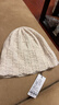 CACUSS纯羊毛帽子女秋冬保暖毛线帽女士针织帽户外冬季套头帽米杏色 实拍图