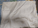 无印良品A类全棉枕套100%纯棉枕套枕巾48x74cm一对装 浅蓝灰 实拍图