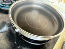 炊大皇 316不锈钢平底煎锅28cm 平底锅不粘电磁炉通用炒菜锅牛排锅 实拍图