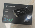 宏碁掠夺者（PREDATOR）2TB SSD固态硬盘 M.2接口(NVMe协议) GM7系列｜NVMe PCIe 4.0读速7200MB/s  AI电脑存储配件 实拍图