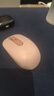 罗技（Logitech）M196 无线蓝牙鼠标 办公鼠标 笔记本商务办公家用 小巧便携 对称手型 玫瑰粉 实拍图