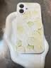 素洛新款桃花苹果iPhone17promax手机壳Air液态小羊皮16pro防摔15plus高级感14男女情侣12保护壳11全包 古董白【桃花】 iPhone 17 实拍图
