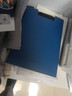 得力（deli）13格A4立式大容量风琴包 文件夹多层学生试卷收纳袋 资料册收纳夹票据 办公资料册蓝色PM703-13 实拍图