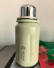 富光拾喜（FUGURNG BESTJOY）保温杯大容量户外运动学生便携茶杯316不锈钢手提杯子绿色1000ml 实拍图