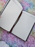 法拉蒙 a5硬壳皮面笔记本本子带笔插位学生考研日记本商务办公会议记录记事本可定制 黑色 实拍图