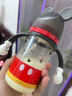 贝亲（Pigeon）PPSU迪士尼双把手奶瓶240ml L号奶嘴 经典米奇 6月+ AA238 实拍图