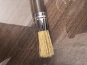 CLITON咖啡毛刷 咖啡吧台实木毛刷 猪鬃毛刷 磨豆机粉渣清洁刷 胡桃木 实拍图