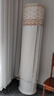 婕茵桐空调防尘罩空调罩立式圆柱形柜机开机不取通用 秋水伊人（咖）开机不取 高175cm（全品牌通用） 实拍图