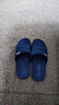 回力拖鞋男女款防滑凉拖居家浴室户外穿沙滩厚底耐磨HL3523-1兰色41码 实拍图