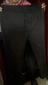 雅鹿90鸭绒羽绒裤男士2025秋冬新款休闲防风加厚保暖御寒加绒长裤子 黑色 4XL (195) 【推荐190-210斤】 实拍图