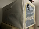 佳帮手布艺收纳箱 衣服棉被整理箱衣物储物箱百纳箱 米色 100L2只装 实拍图