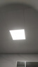 雷士照明（NVC）LED集成平板灯卫生间厨房灯面板灯珍珠白焕新补贴18W铝框300*300 实拍图