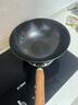 苏泊尔（SUPOR）铁锅无涂层炒锅真不锈家用炒菜锅爆炒锅铸铁防粘锅燃气电磁炉通用 1-4人使用  【古法防锈】 30cm 实拍图