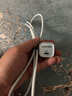 ANKER安克套装30W苹果充电器蓝+C-C快充数据线1米蓝 实拍图